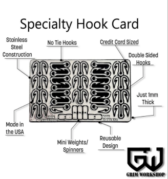 GRIM WORKSHOP®: Specialty Hook Fishing Survival Card